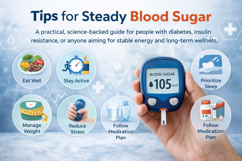 Low-Sugar Meal Planning: Tips for Steady Blood Sugar image